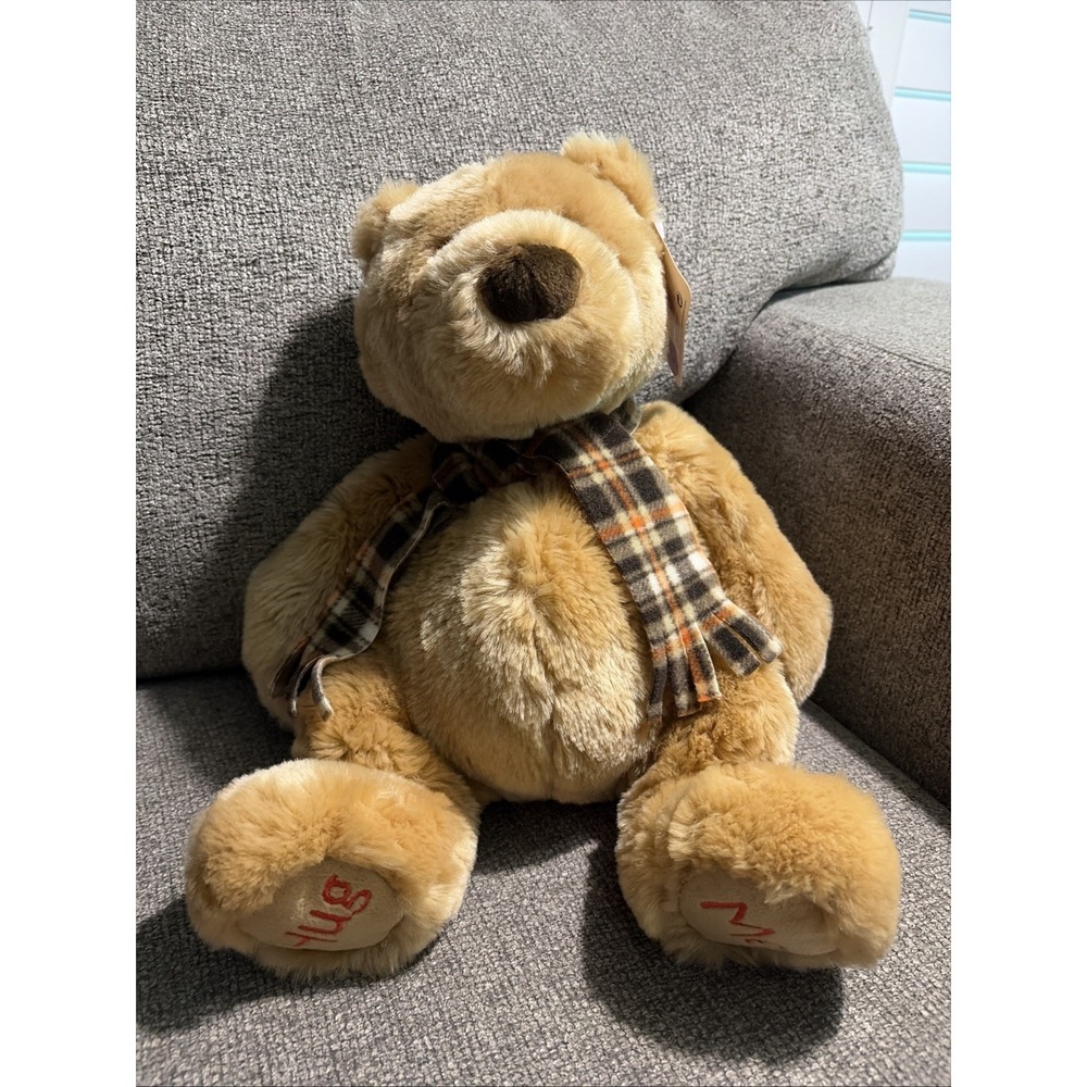 Gund Cuddly Plush 11" Bear Hug Me Soft Teddy Bear Stuffed Animal Toy